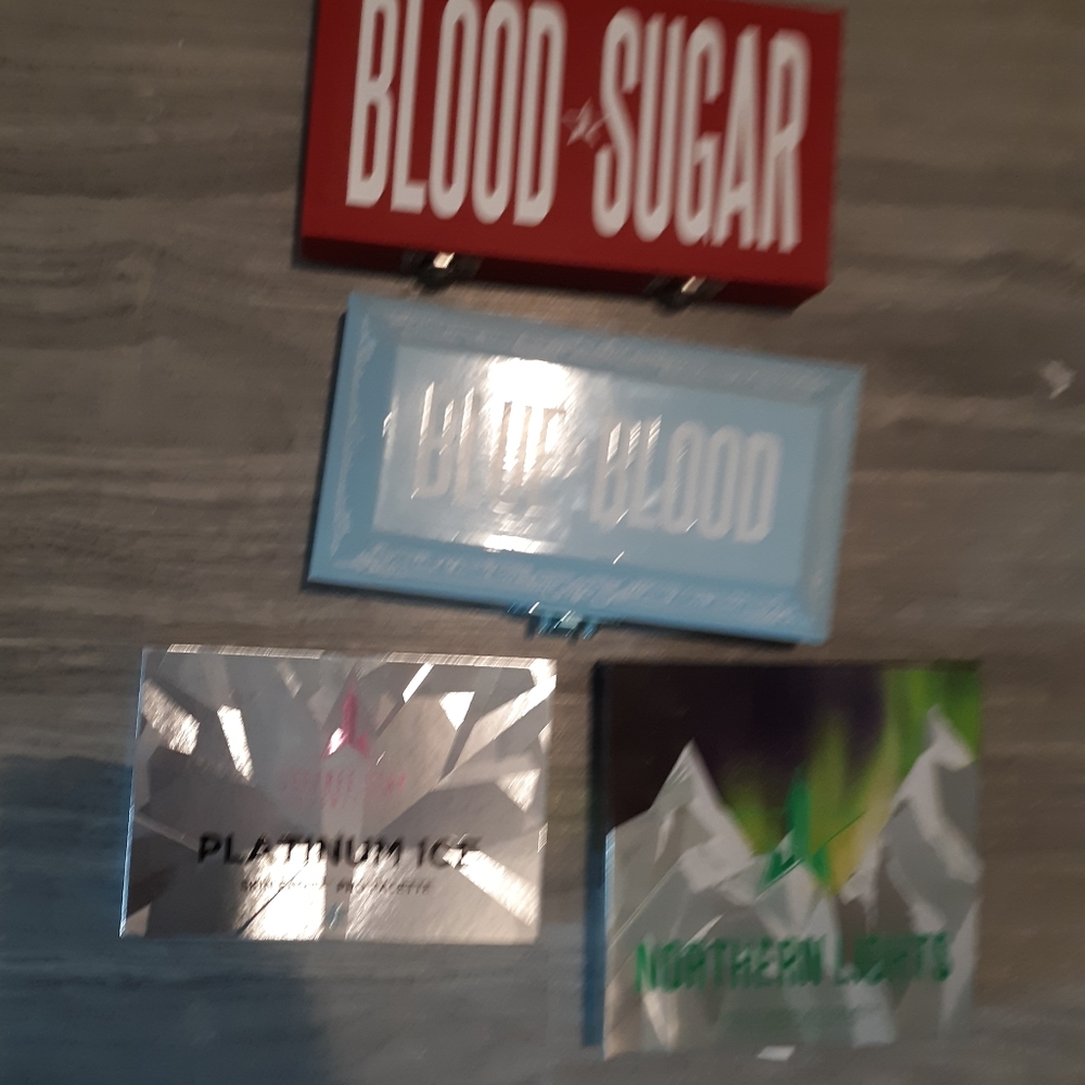 Jeffree star blood sugar, blue blood, northern lig